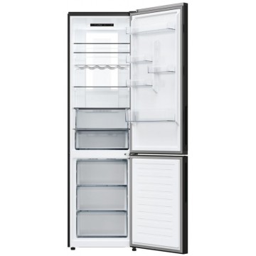 Candy Ψυγειοκαταψύκτης 409lt NoFrost Υ205xΠ59.5xΒ66.7εκ. Μαύρος CNCQ4T620EB